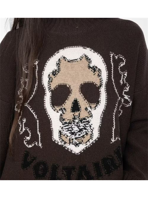 BLEEZA ZADIG&VOLTAIRE | KWSW02825213 DARK CHOCOLATE